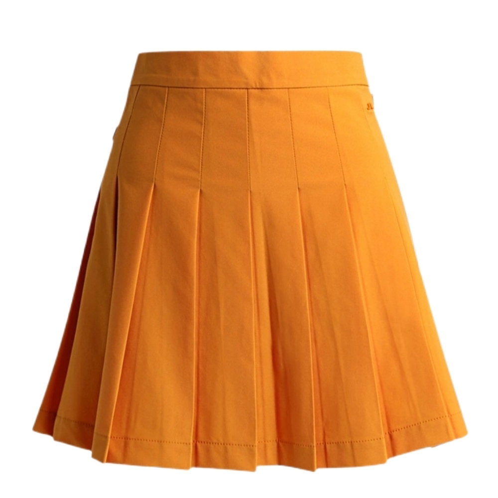 🆕️J.Lindeberg Women's Orange Pleated Adina Skort XS